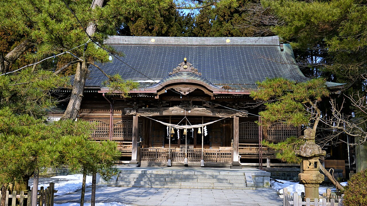 平田篤胤をお祀りする彌高神社