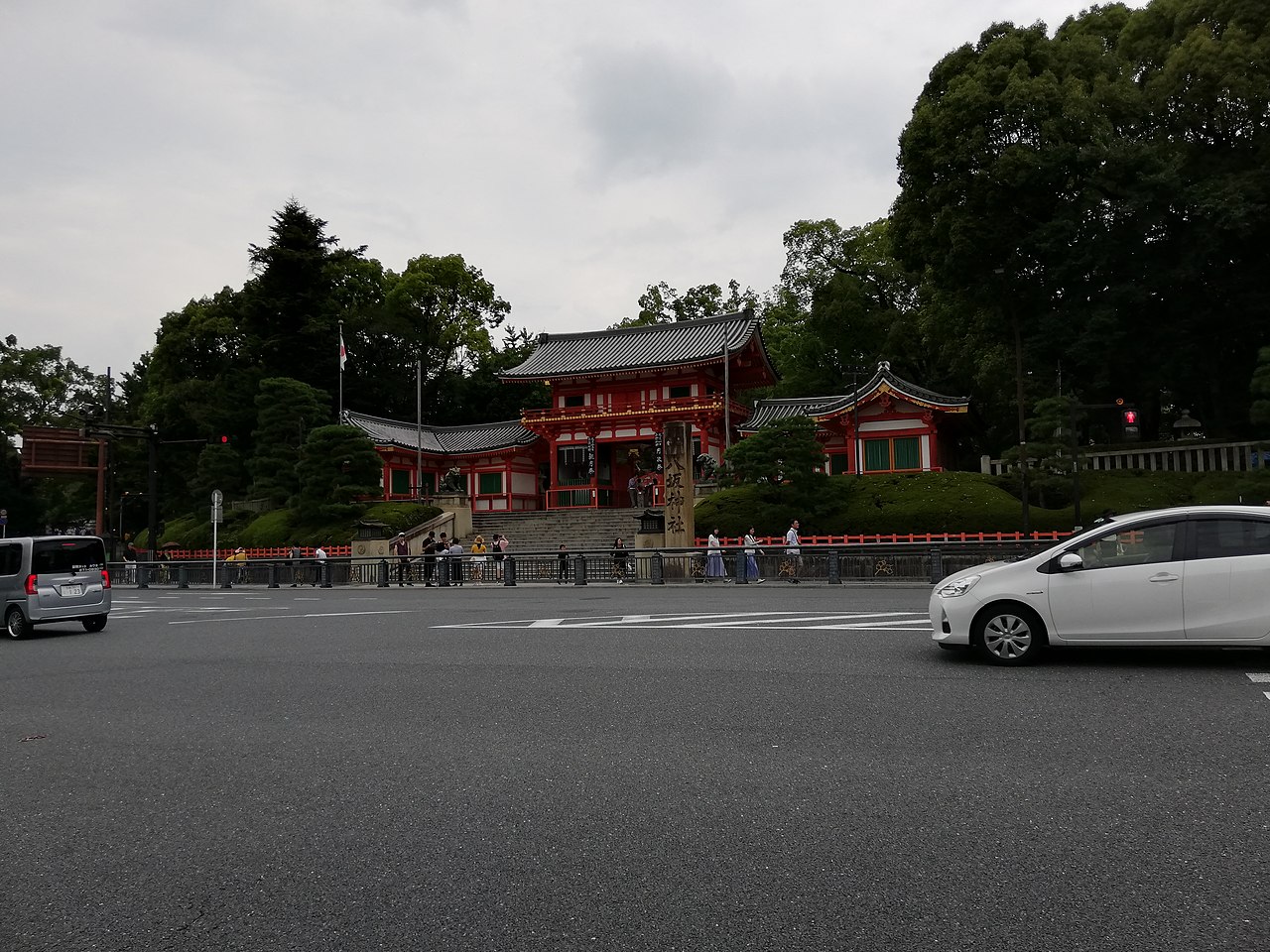 祇園に鎮まる八坂神社の西楼門