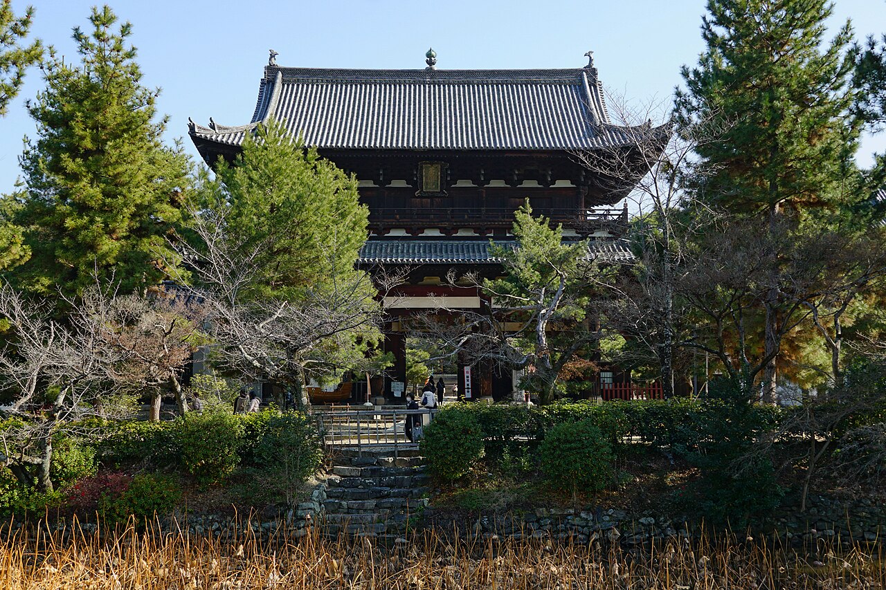 中国・明朝風の伽藍で知られる宇治・萬福寺