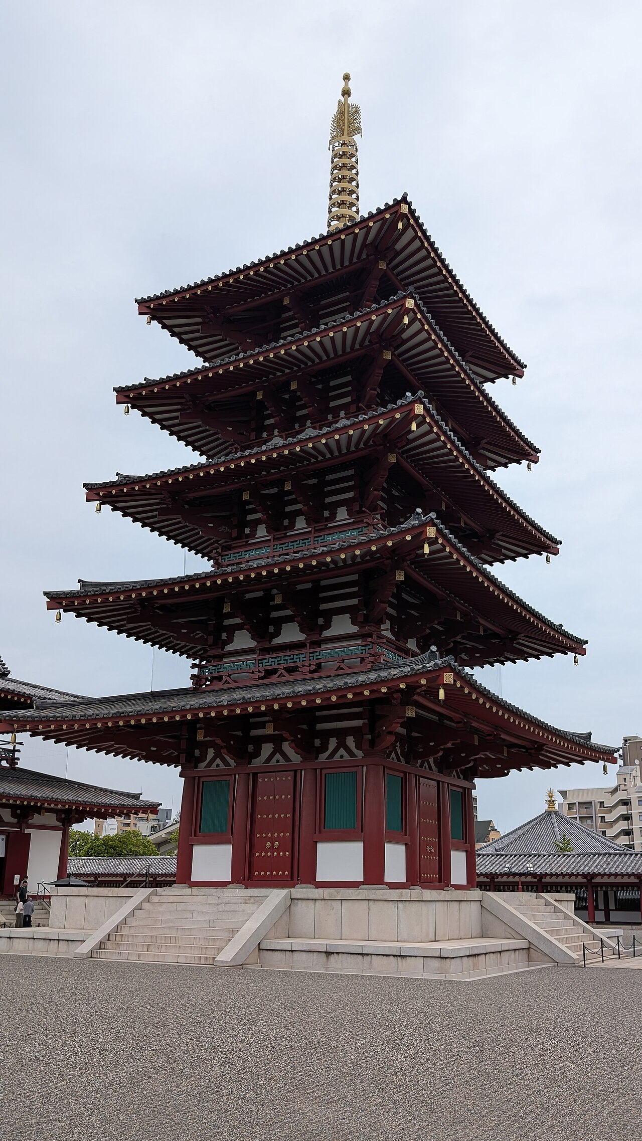 四天王寺の五重塔